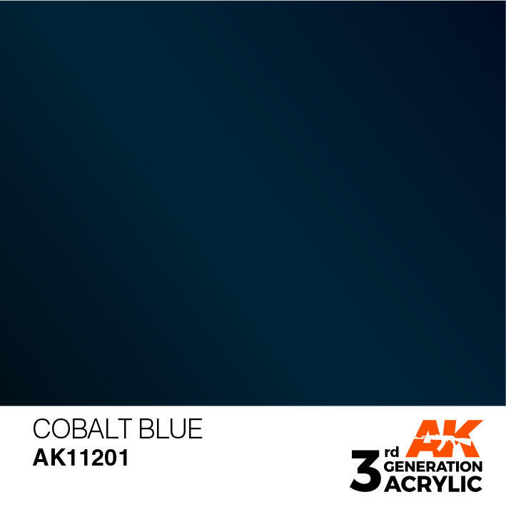 AK Interactive 3G Acrylic Cobalt Blue AK11201
