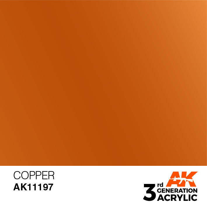 AK Interactive 3G Acrylic Copper AK11197