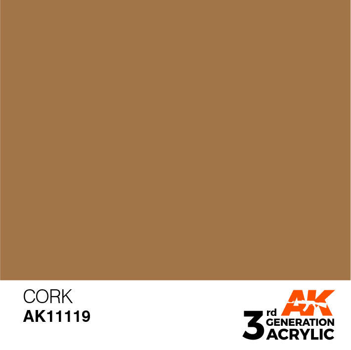 AK Interactive 3G Acrylic Cork AK11119