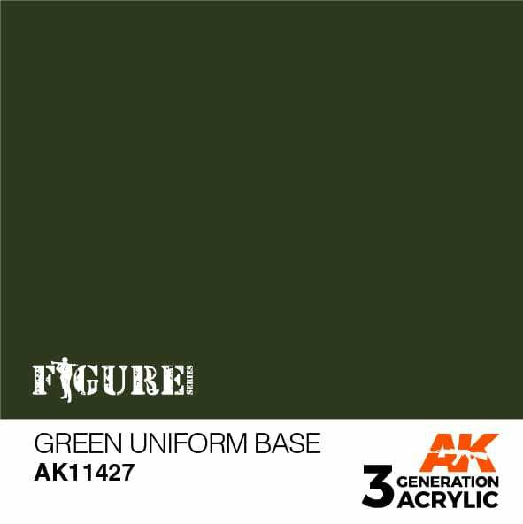 AK Interactive 3G Acrylic DAK Green Uniform Base AK11427