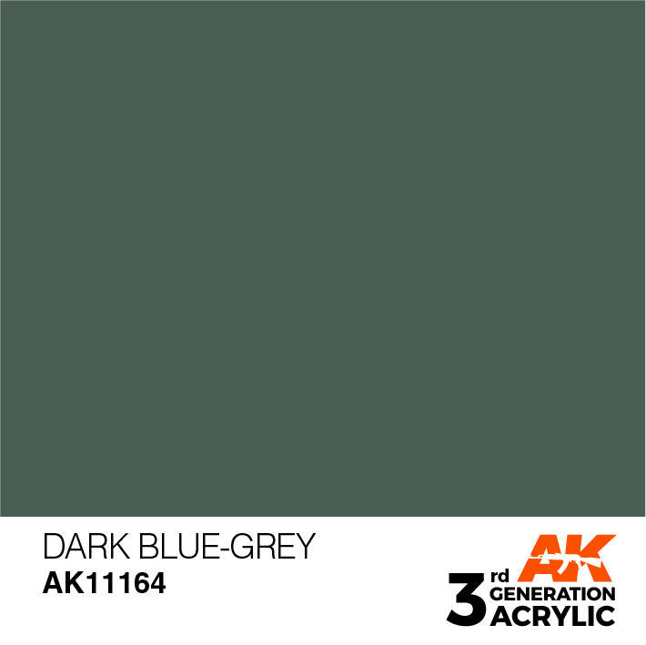 AK Interactive 3G Acrylic Dark Blue Grey AK11164