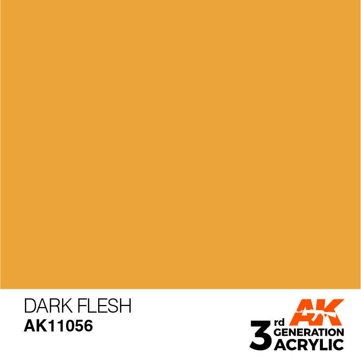 AK Interactive 3G Acrylic Dark Flesh AK11056
