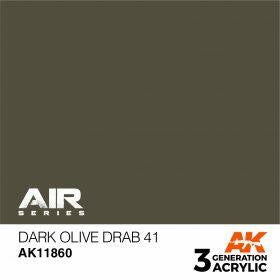 AK Interactive 3G Acrylic Dark Olive Drab 41 AK11860