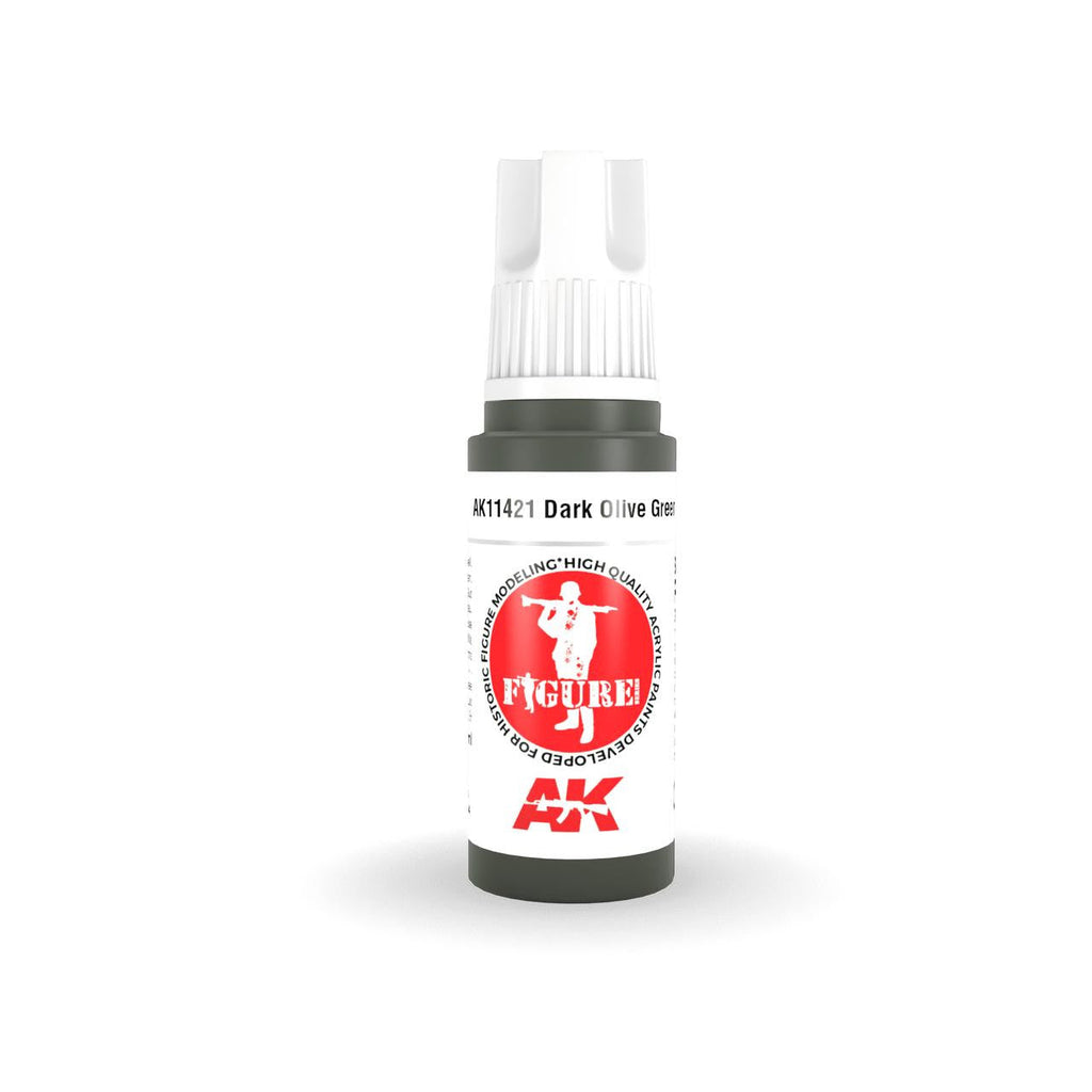 AK Interactive 3G Acrylic Dark Olive Green AK11421