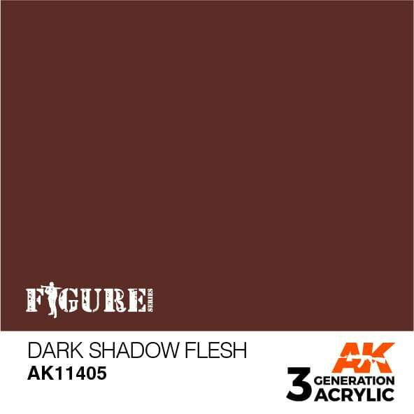 AK Interactive 3G Acrylic Dark Shadow Flesh AK11405