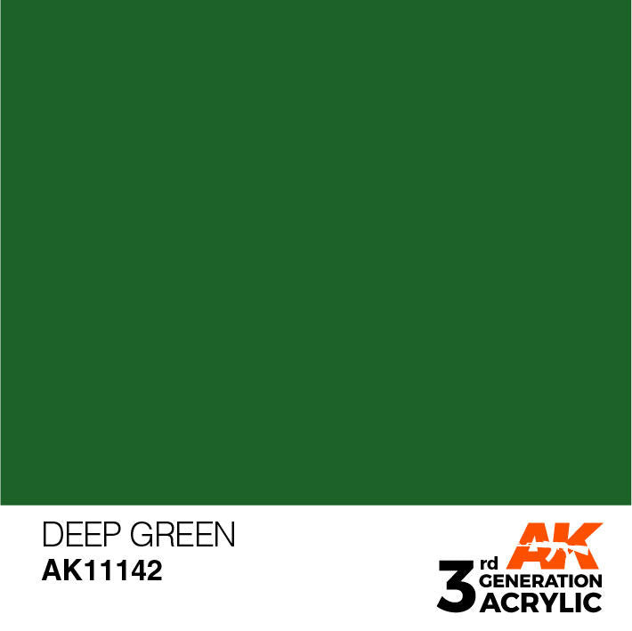 AK Interactive 3G Acrylic Deep Green AK11142