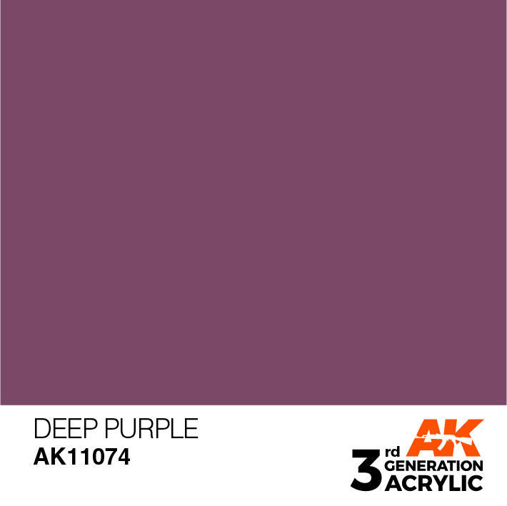 AK Interactive 3G Acrylic Deep Purple AK11074