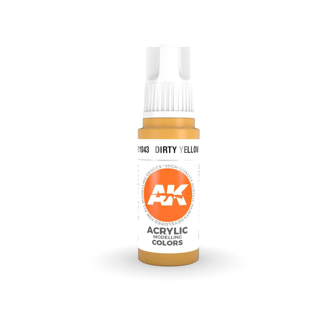 AK Interactive 3G Acrylic Dirty Yellow AK11043