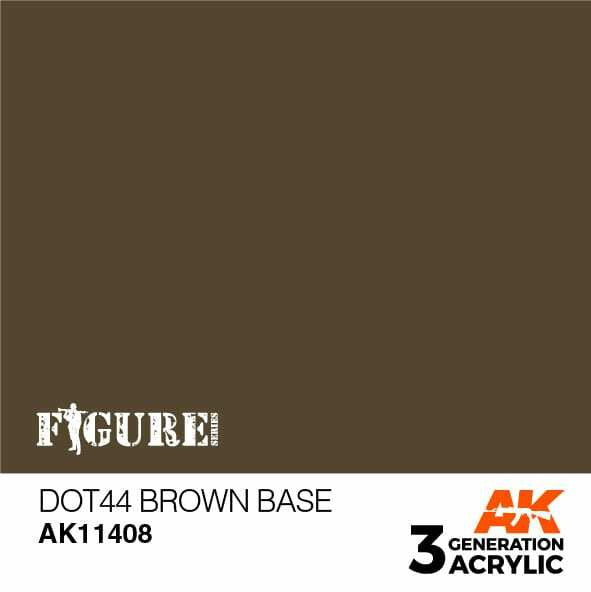 AK Interactive 3G Acrylic DOT44 Brown Base AK11408