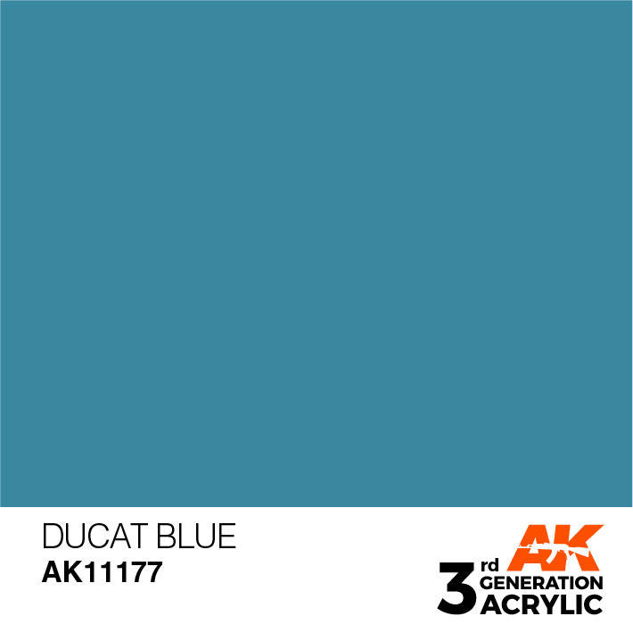 AK Interactive 3G Acrylic Ducat Blue AK11177