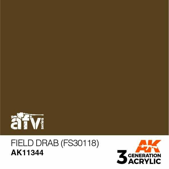 AK Interactive 3G Acrylic Field Drab AK11344