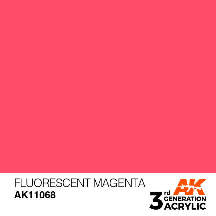 AK Interactive 3G Acrylic Flourescent Magenta AK11068
