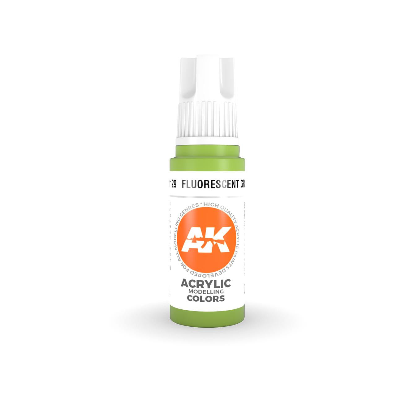 AK Interactive 3G Acrylic Fluorescent Green AK11129