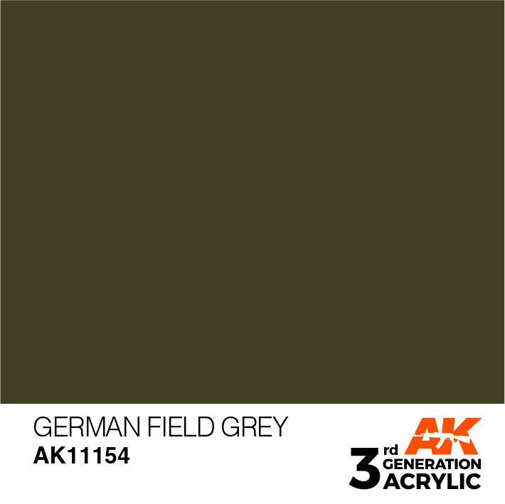 AK Interactive 3G Acrylic German Field Grey AK11154