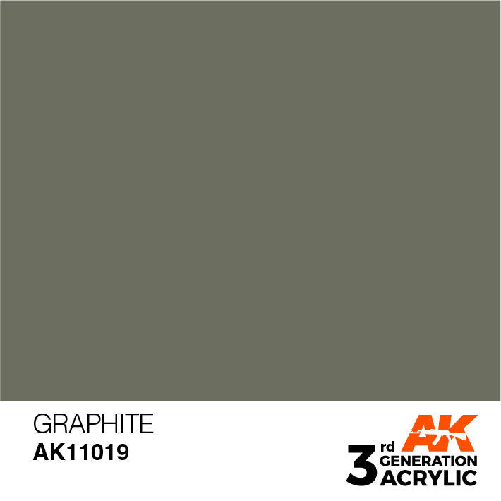 AK Interactive 3G Acrylic Graphite AK11019
