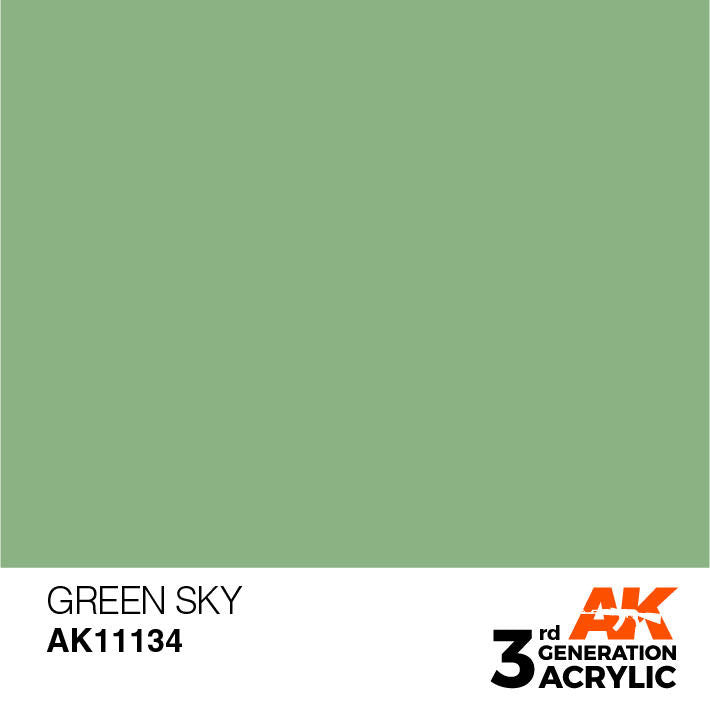 AK Interactive 3G Acrylic Green Sky AK11134