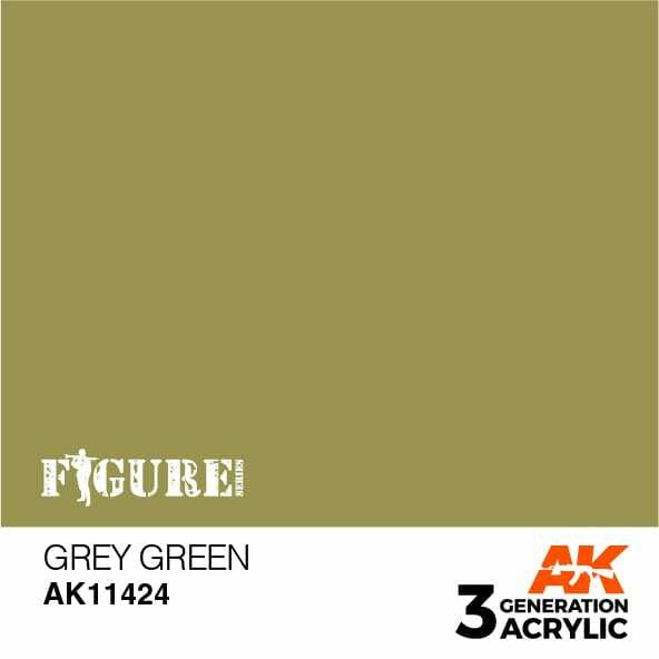AK Interactive 3G Acrylic Grey Green AK 11424