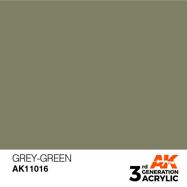 AK Interactive 3G Acrylic Grey Green AK11016