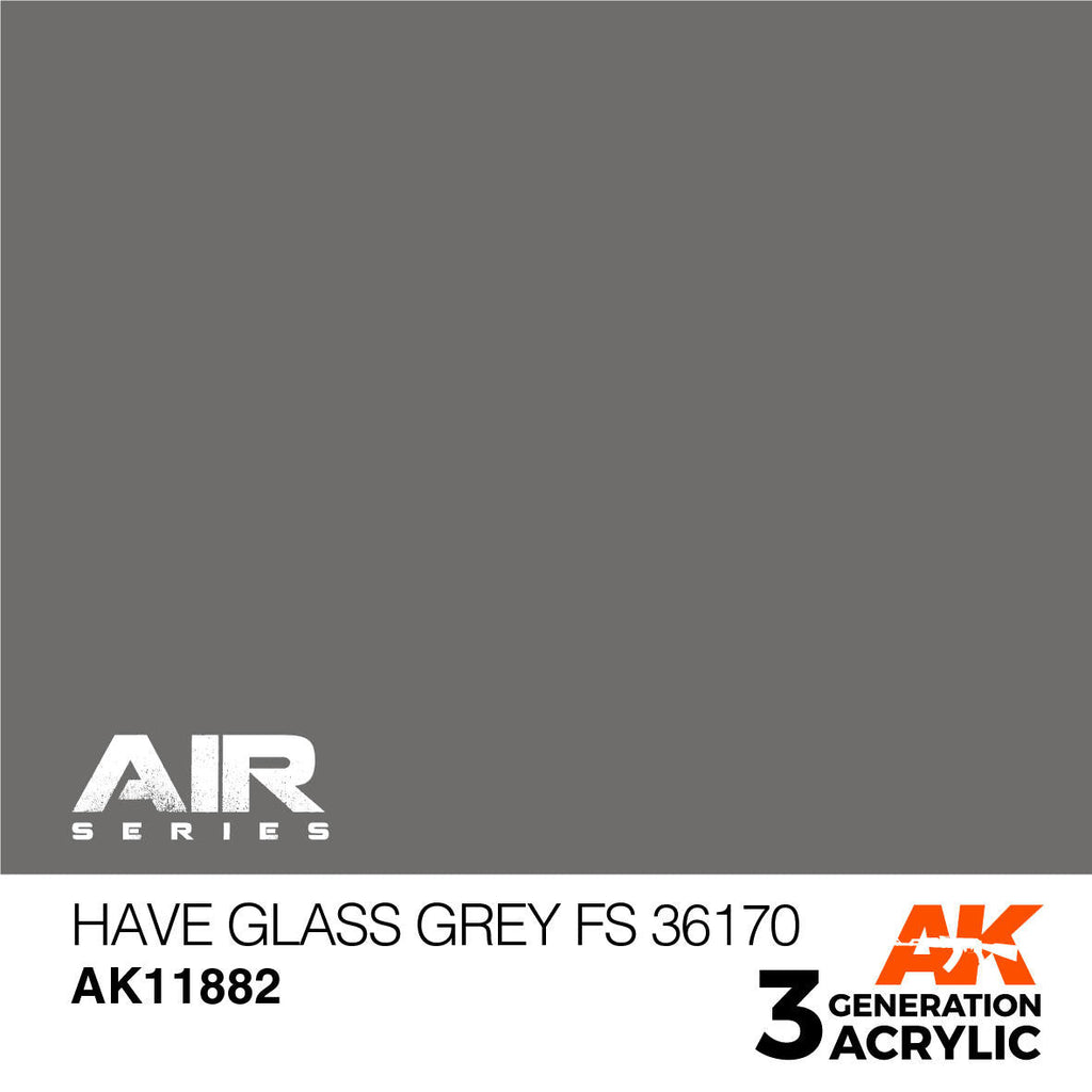 AK Interactive 3G Acrylic Have Glass Grey FS 36170 AK11882