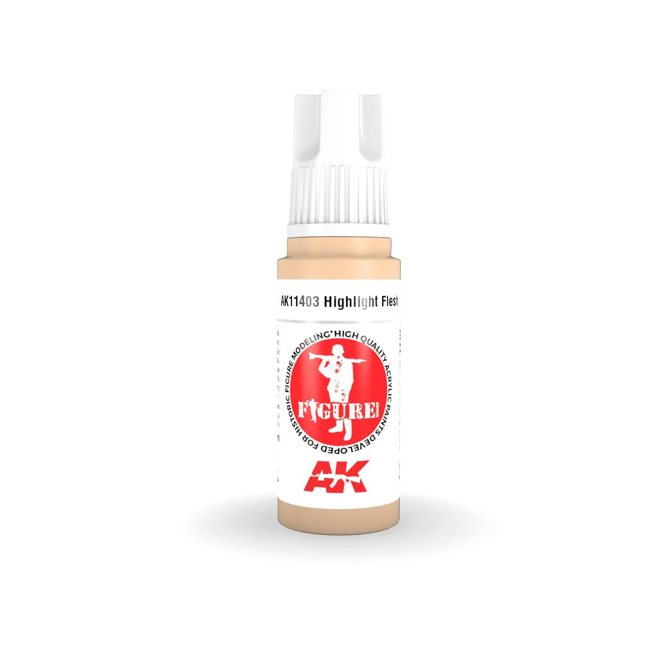 AK Interactive 3G Acrylic Highlight Flesh AK11403