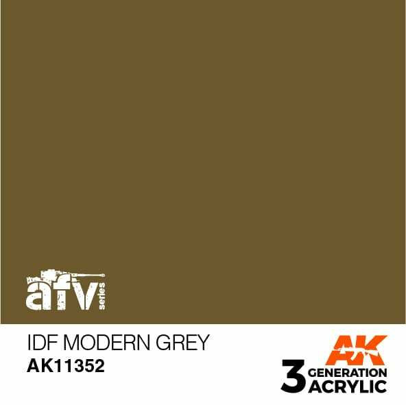 AK Interactive 3G Acrylic IDF Modern Grey AK11352