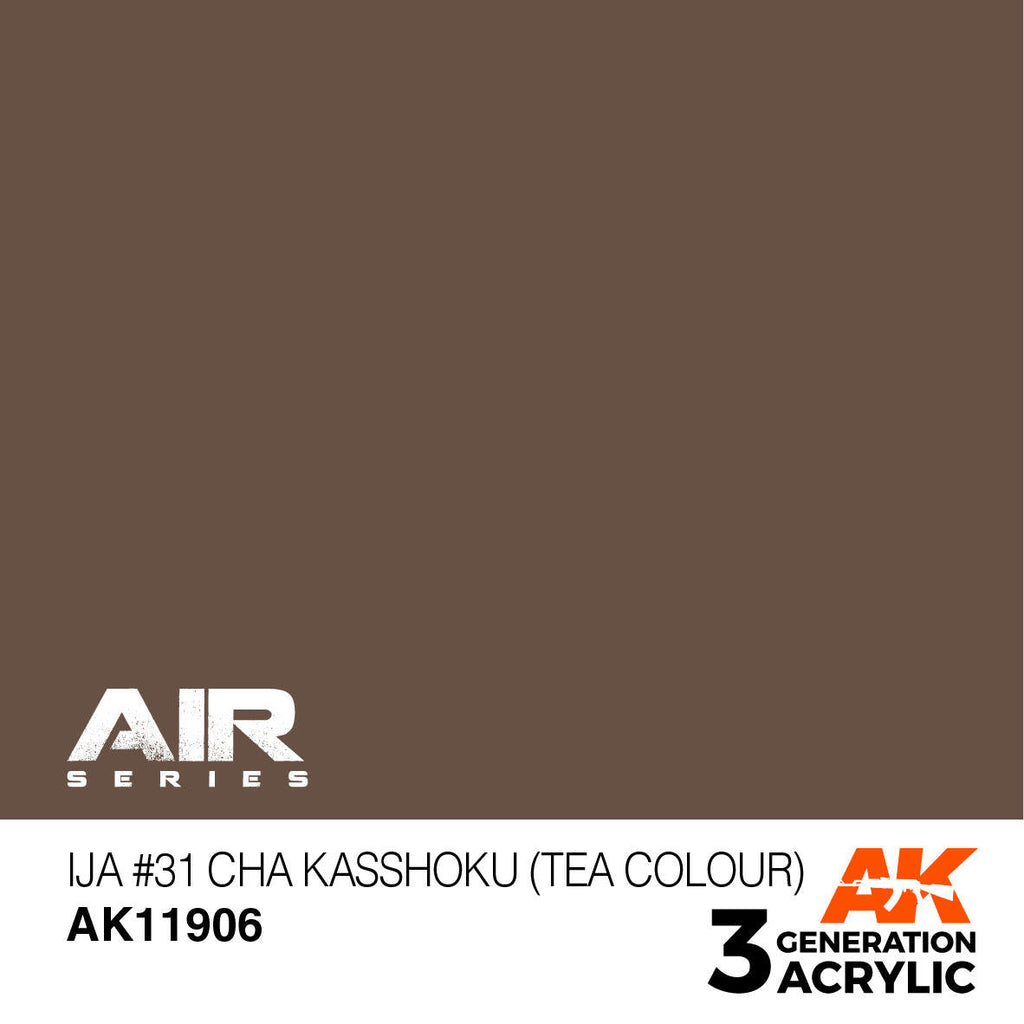AK Interactive 3G Acrylic IJA #31 CHA Kasshoku Tea Colour AK11906