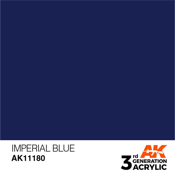 AK Interactive 3G Acrylic Imperial Blue AK11180
