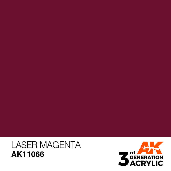 AK Interactive 3G Acrylic Laser Magenta AK11066