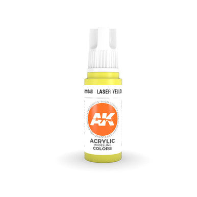 3G Acrylic Laser Yellow AK11048