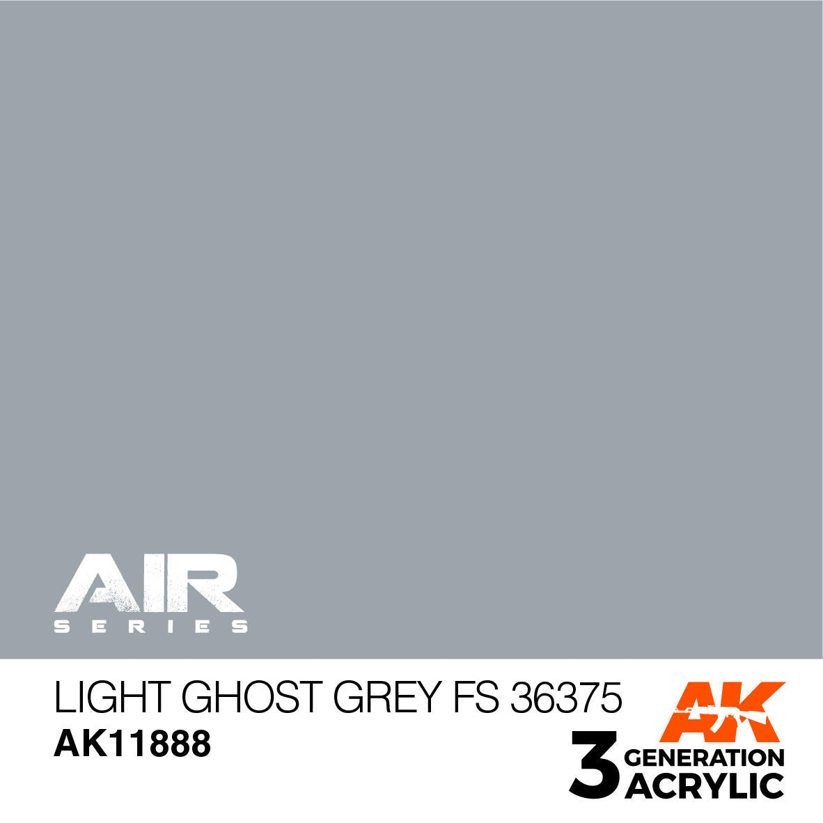 AK Interactive 3G Acrylic Light Ghost Grey FS36375 AK11888