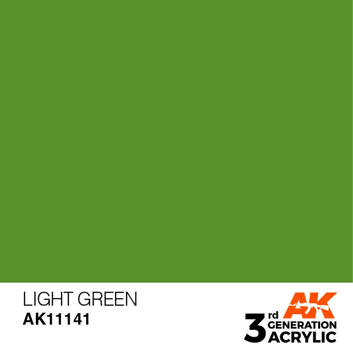 AK Interactive 3G Acrylic Light Green AK11141