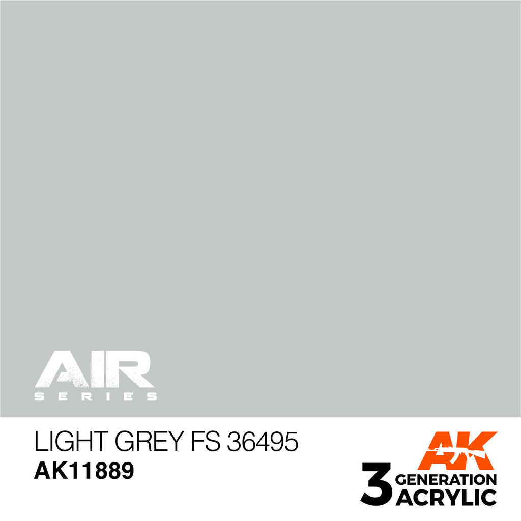 AK Interactive 3G Acrylic Light Grey FS 36495 AK11889