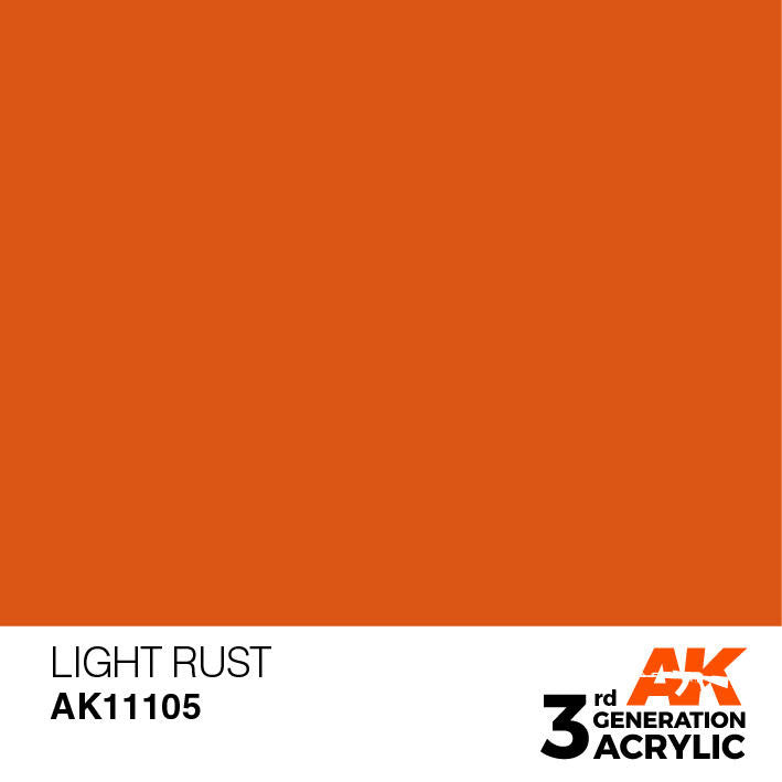 AK Interactive 3G Acrylic Light Rust AK11105