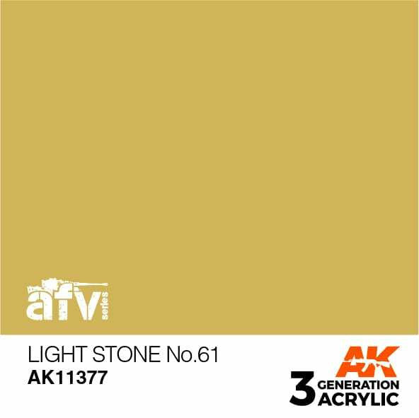 AK Interactive 3G Acrylic Light Stone No 61 AK11377