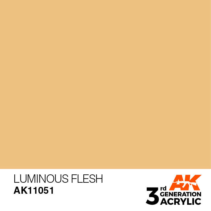 AK Interactive 3G Acrylic Luminous Flesh AK11051