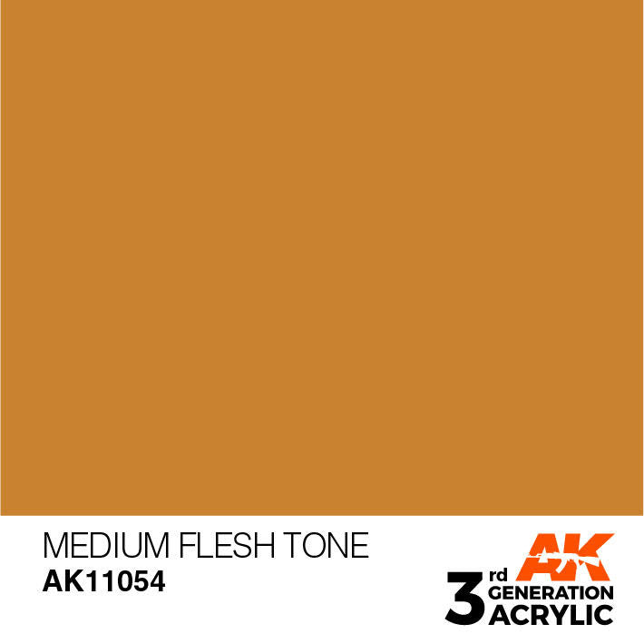 AK Interactive 3G Acrylic Medium Flesh Tone AK11054