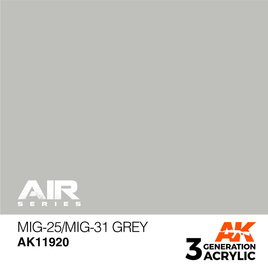 AK Interactive 3G Acrylic MIG-25/MG-31 Grey AK11920