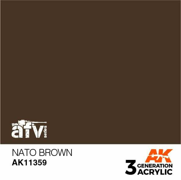 AK Interactive 3G Acrylic NATO Brown AK11359