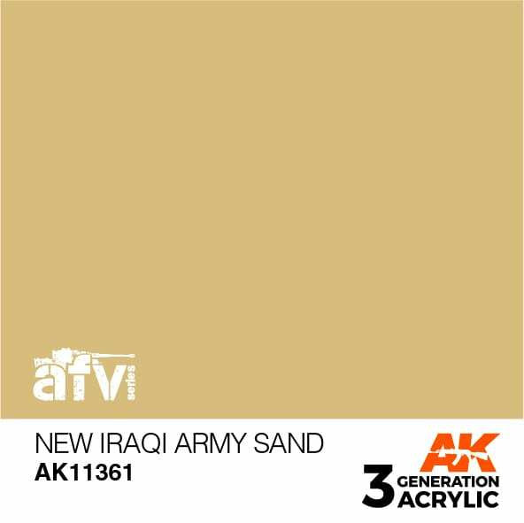 AK Interactive 3G Acrylic New Iraqui Army Sand AK11361