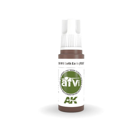 AK Interactive 3G Acrylic No.8 Earth Red FS30117 AK11338