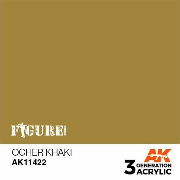 AK Interactive 3G Acrylic Ocher Khaki AK11422