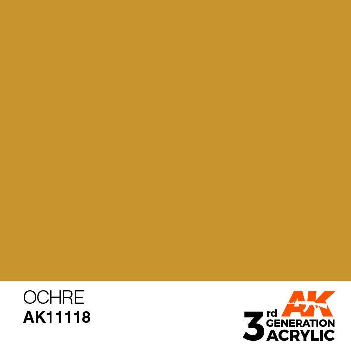 AK Interactive 3G Acrylic Ochre AK11118