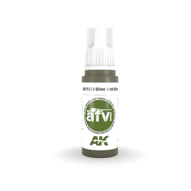 3G Acrylic Olive Drab Base AK11334
