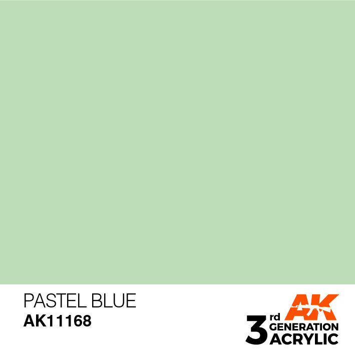 AK Interactive 3G Acrylic Pastel Blue AK11168