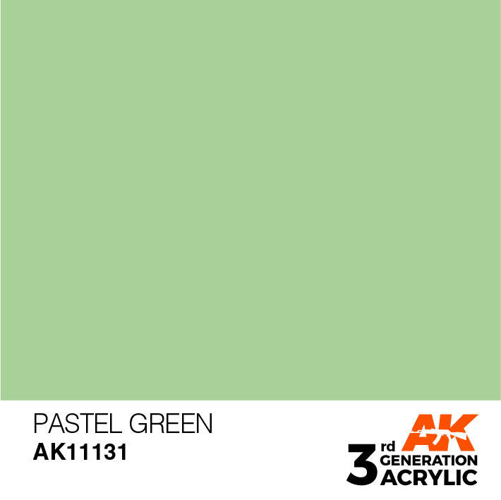 AK Interactive 3G Acrylic Pastel Green AK11131