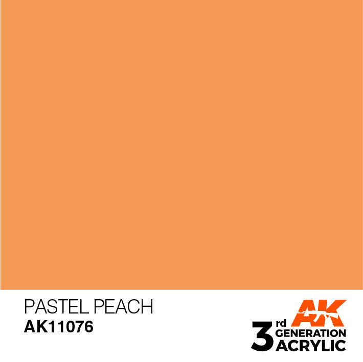 AK Interactive 3G Acrylic Pastel Peach AK11076