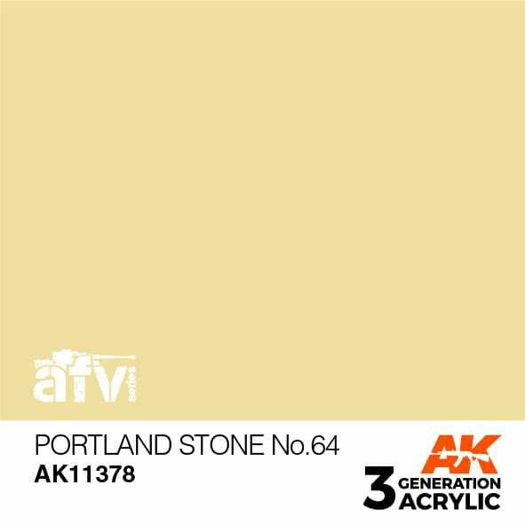 AK Interactive 3G Acrylic Portland Stone No.64 AK11378