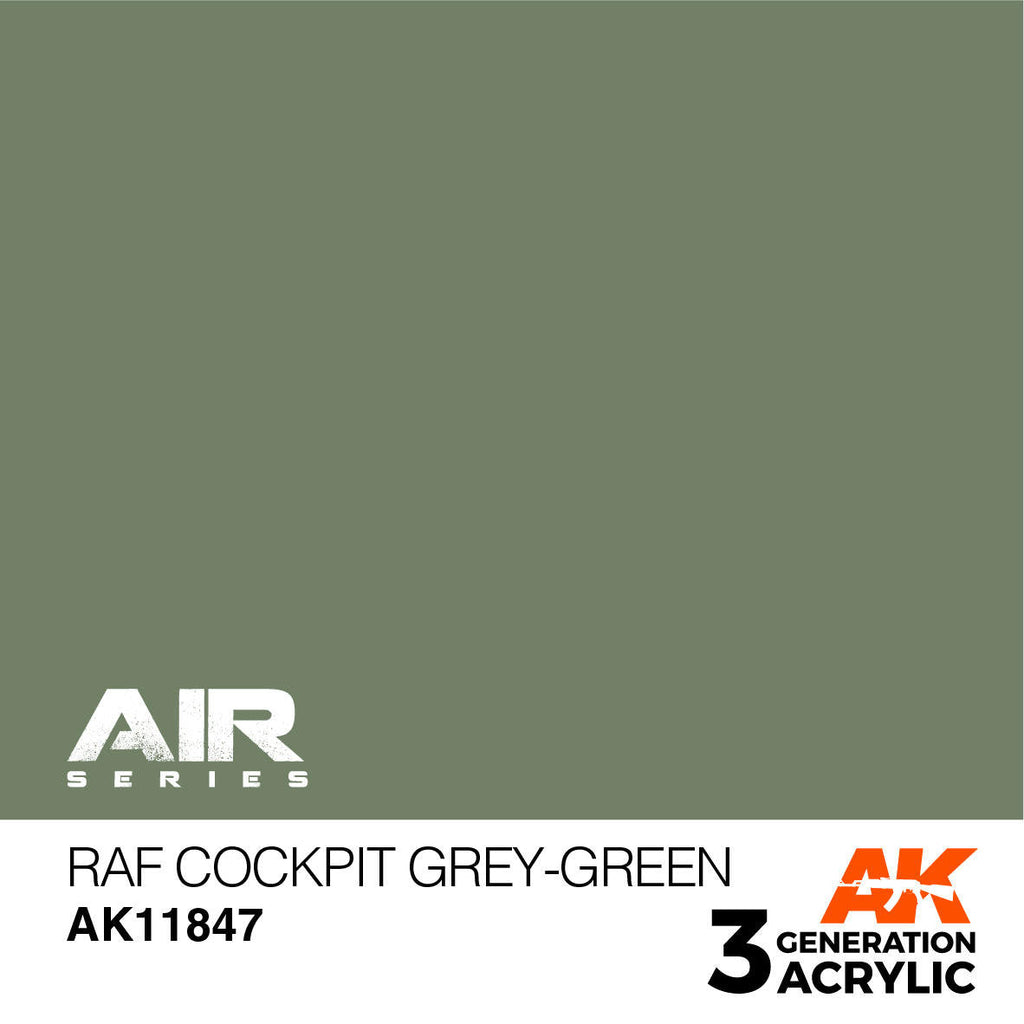 AK Interactive 3G Acrylic RAF Cockpit Grey-Green AK11847