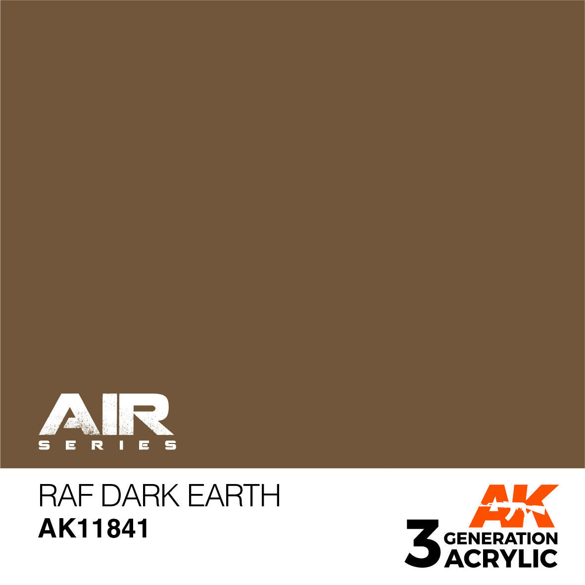 AK Interactive 3G Acrylic RAF Dark Earth AK11841