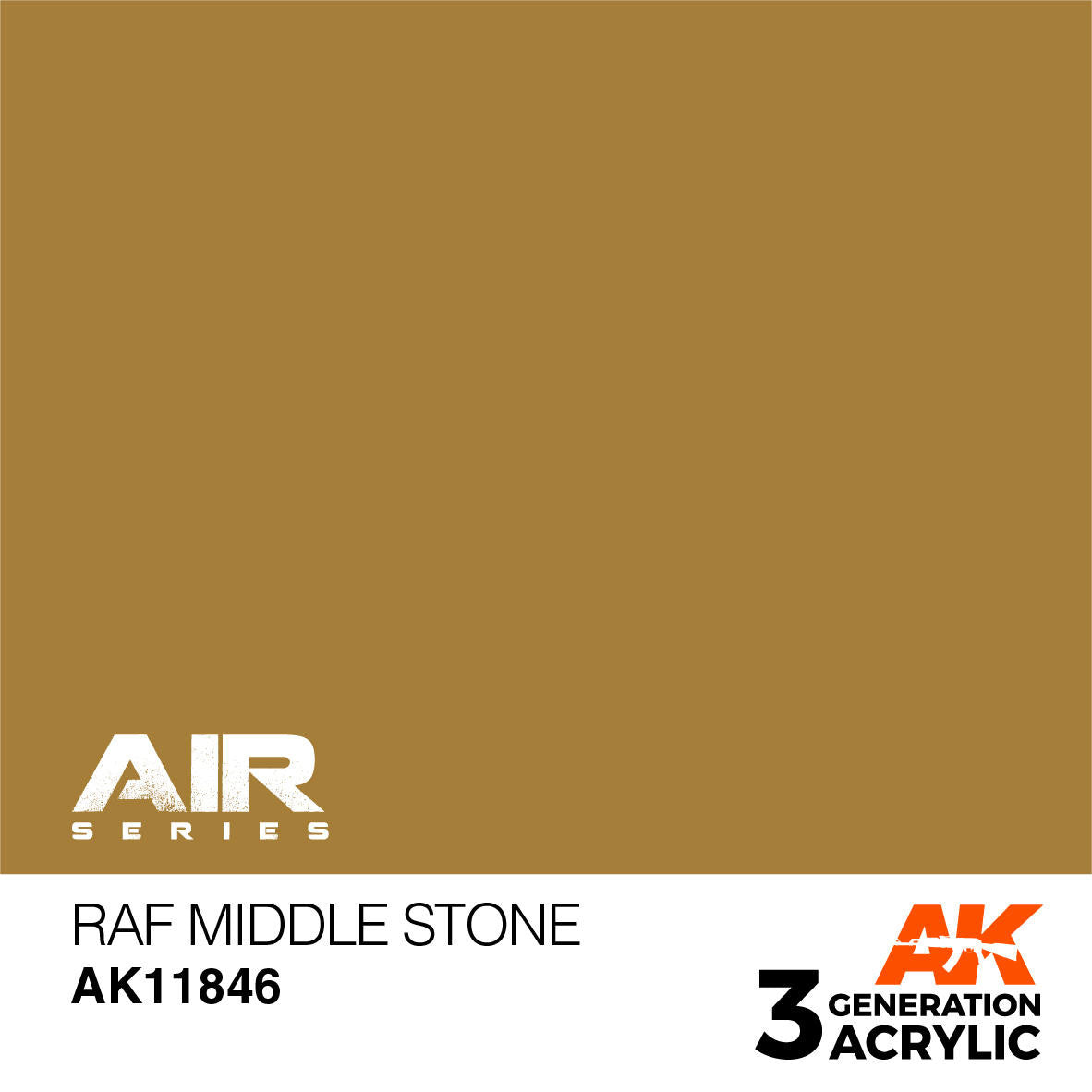 AK Interactive 3G Acrylic RAF Middle Stone AK11846